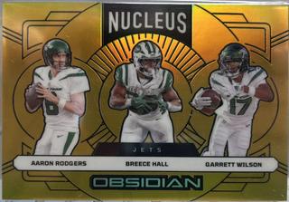 Aaron Rodgers / Breece Hall / Garrett Wilson