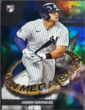 Jasson Dominguez #TMS2-7 Baseball Cards 2024 Topps Mega Stars
