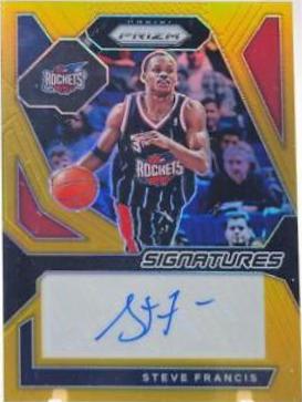 Steve Francis [Gold Prizm] #SIG-FRA