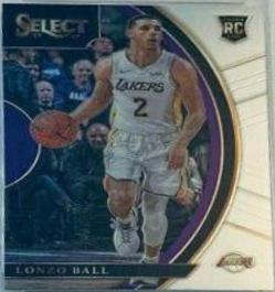 Lonzo Ball #28 Basketball Cards 2017 Panini Select