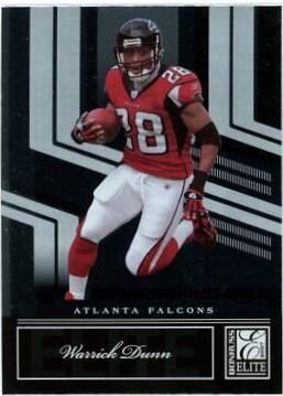 Warrick Dunn #7 Football Cards 2007 Panini Donruss Elite