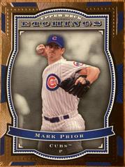 Mark Prior #68 Baseball Cards 2004 Upper Deck Etchings Prices