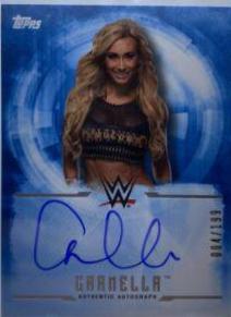 Carmella #UA-CA Wrestling Cards 2017 Topps WWE Undisputed Autographs