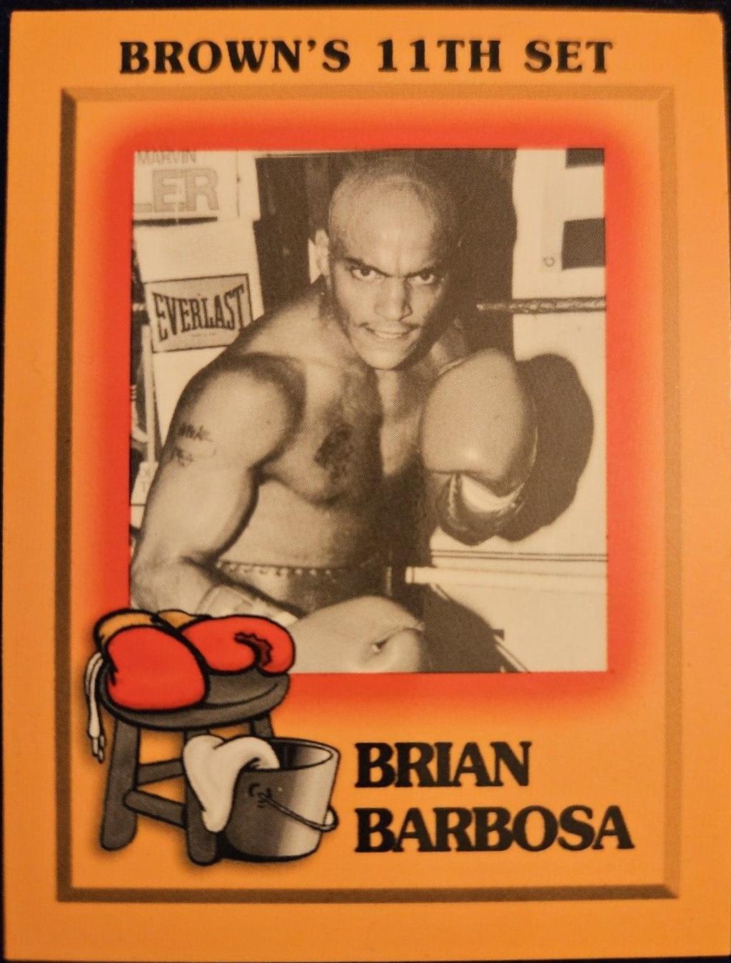 Brian Barbosa #2 Boxing Cards 1997 Brown's