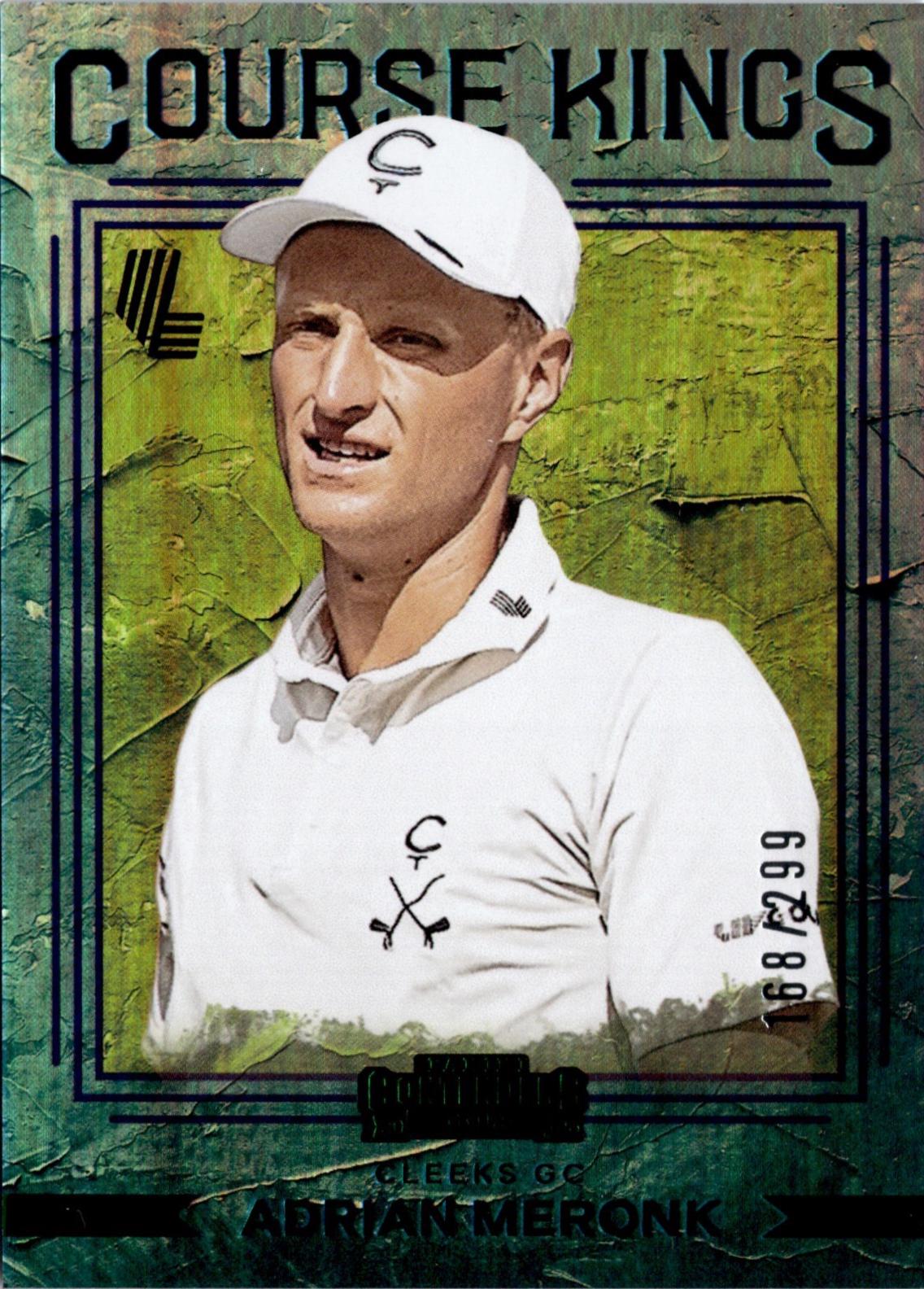 Adrian Meronk #21 2026 Panini Contenders LIV Course Kings Golf