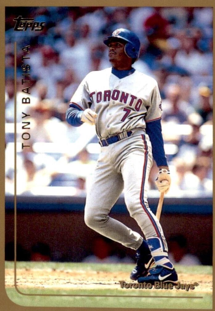 Tony Batista #T100 Baseball Cards 1999 Topps Traded