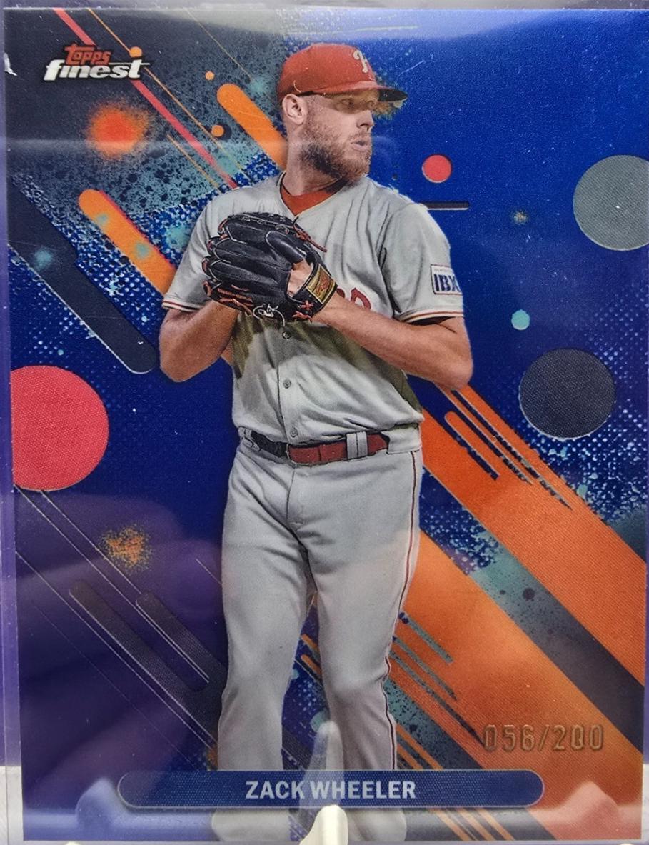 Zack Wheeler [Blue Refractor] #75