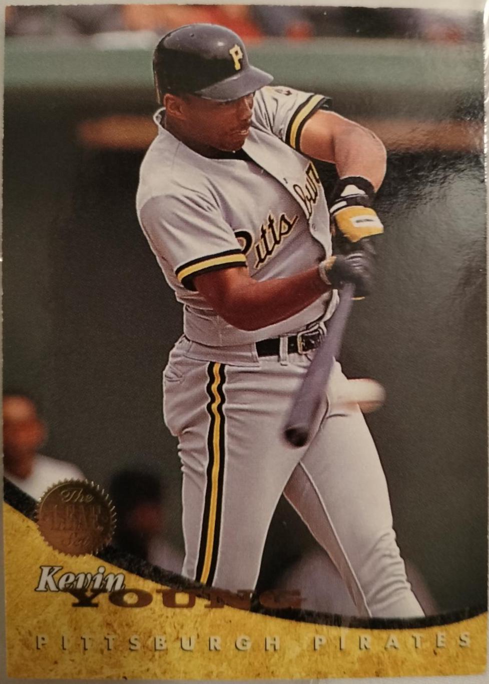 Kevin young #23 Baseball Cards 1994 Leaf