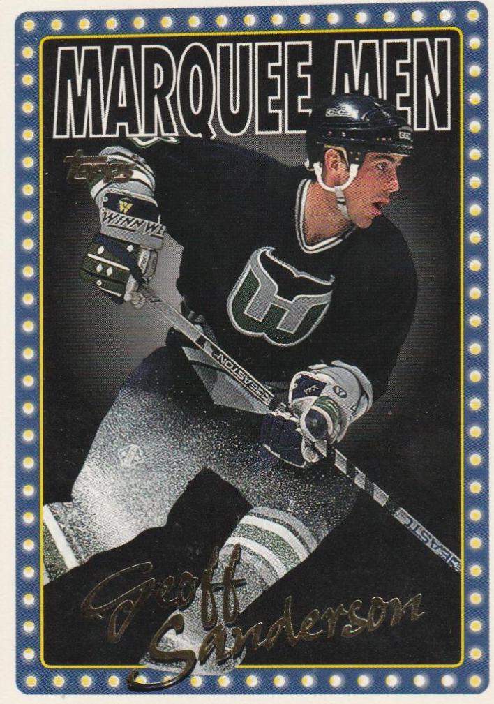 Geoff Sanderson #14 Hockey Cards 1995 Topps