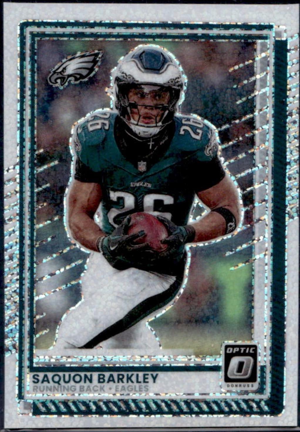 Saquon Barkley [White Sparkle] #15