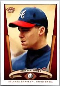 Chipper Jones #6 Baseball Cards 2002 Topps 206
