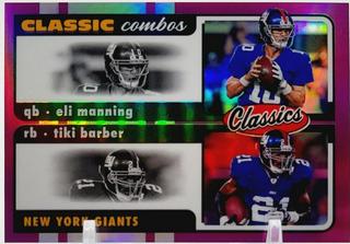 Eli Manning, Tiki Barber