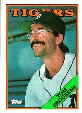 Tom Brookens #474 Baseball Cards 1988 Topps