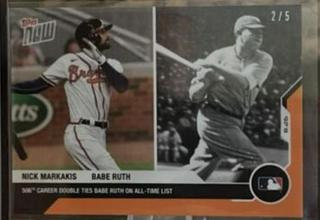 Nick Markakis / Babe Ruth