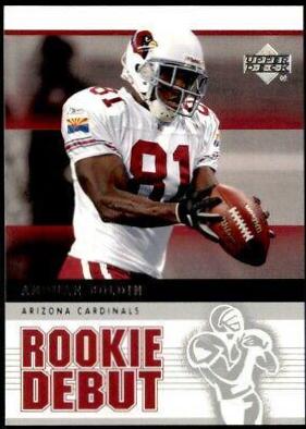 Anquan Boldin #3 Football Cards 2005 Upper Deck Rookie Debut