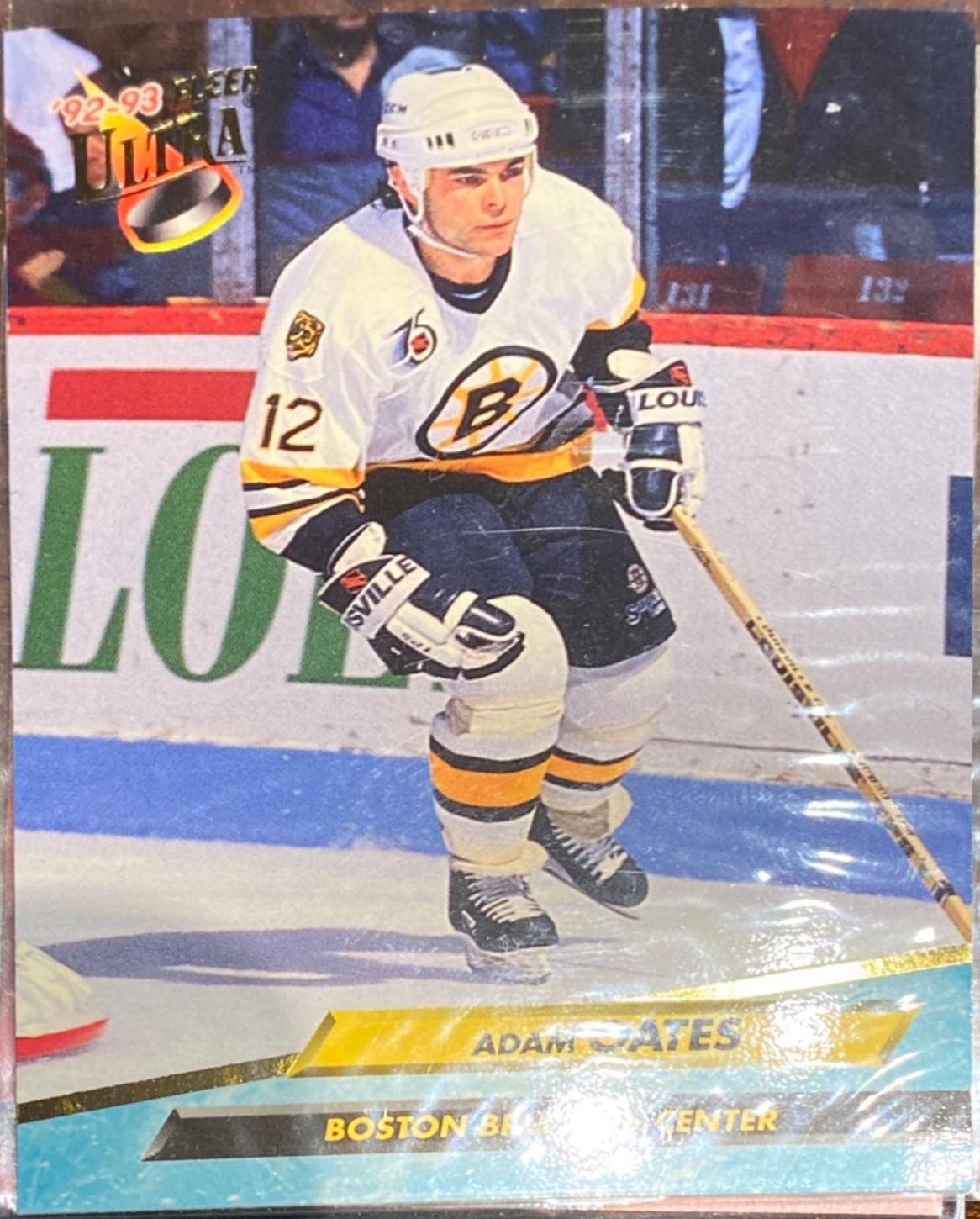 Adam Oates #12 Football Cards 1992 Ultra