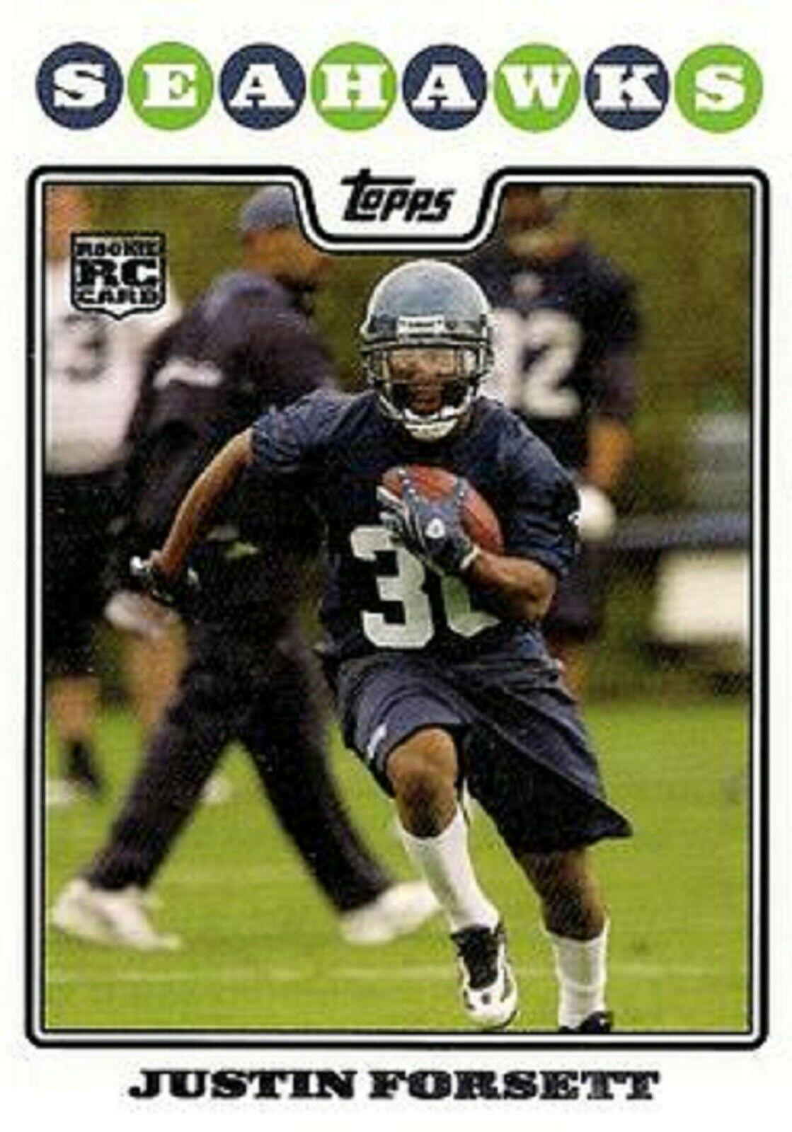 Justin Forsett #362 Football Cards 2008 Topps