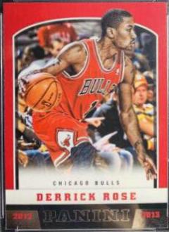 Derrick Rose #49 Basketball Cards 2012 Panini