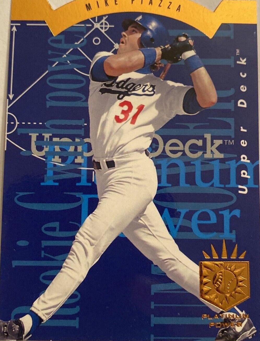 Mike Piazza #PP15 Baseball Cards 1993 SP Platinum Power