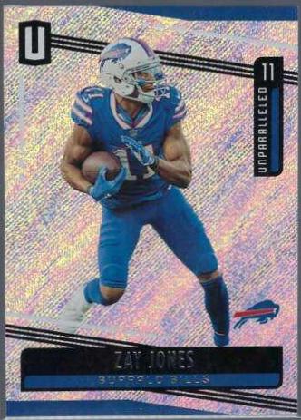 Zay Jones #3 Football Cards 2019 Panini Unparalleled
