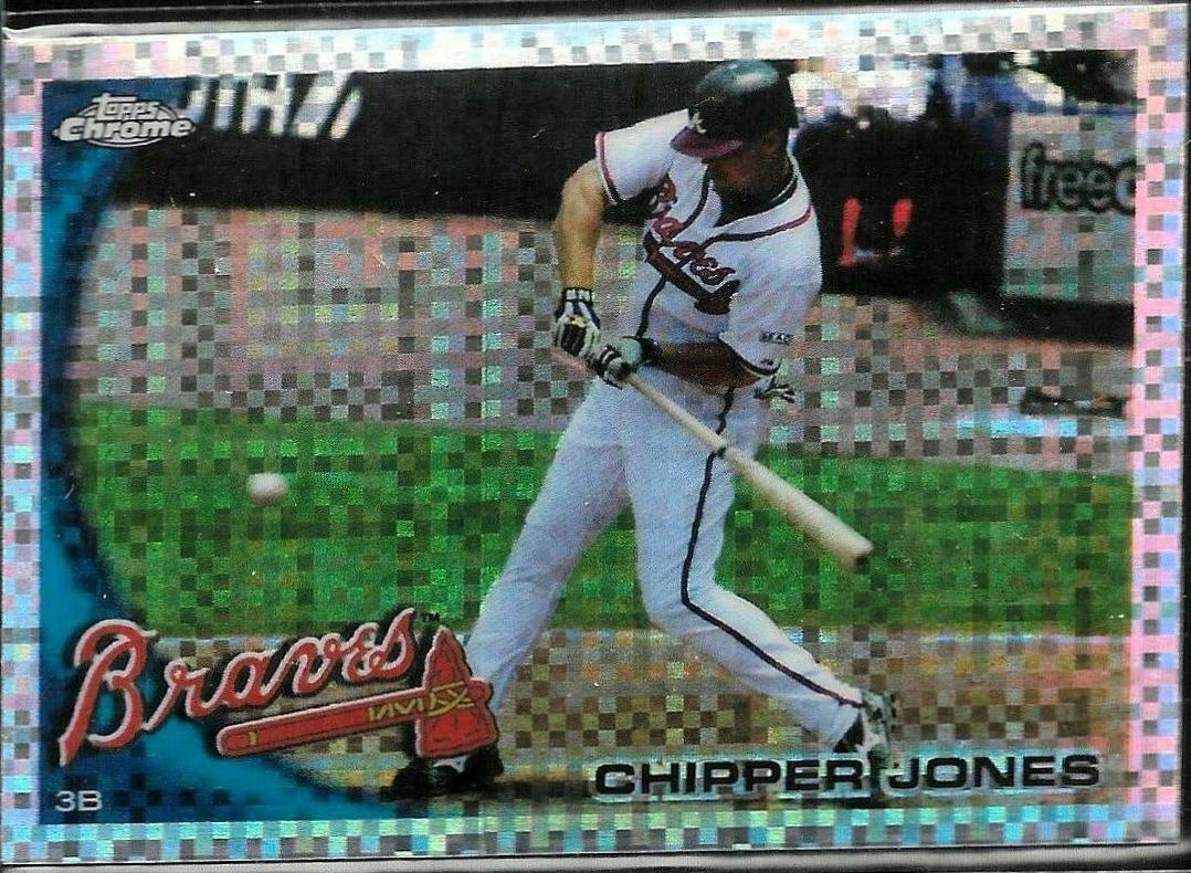 Chipper Jones [Xfractor] #110