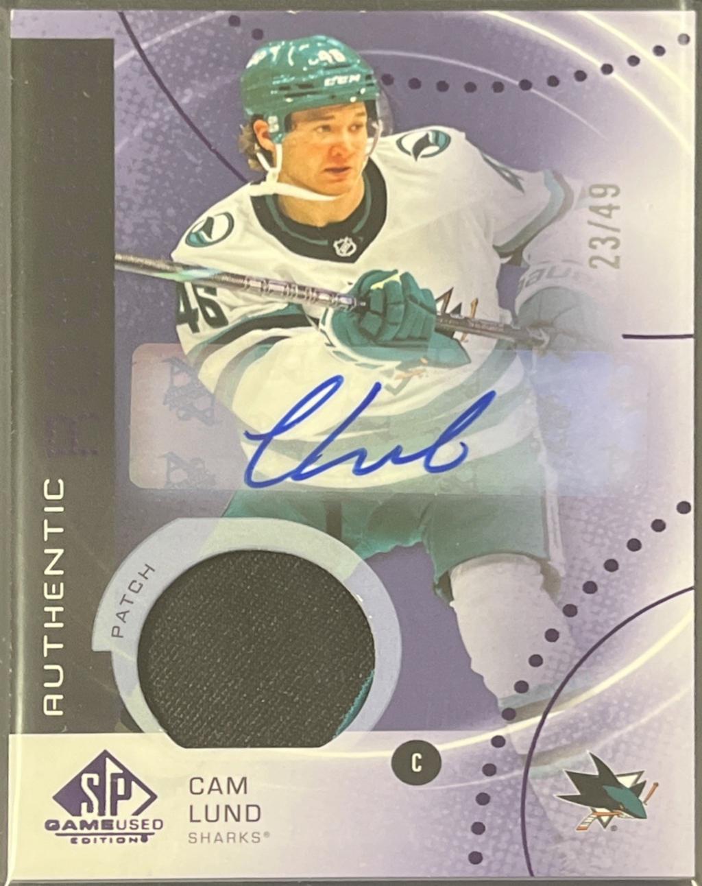 Cam Lund [Purple Autograph Patch] #AR-CL