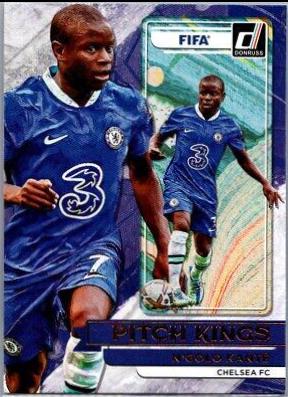 N'Golo Kante #2 Soccer Cards 2022 Panini Donruss Pitch Kings