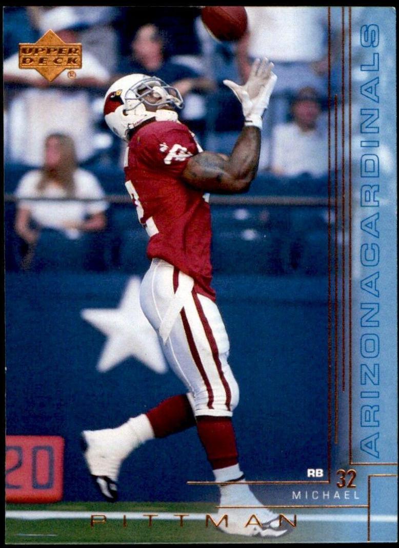 Michael Pittman #2 Football Cards 2000 Upper Deck