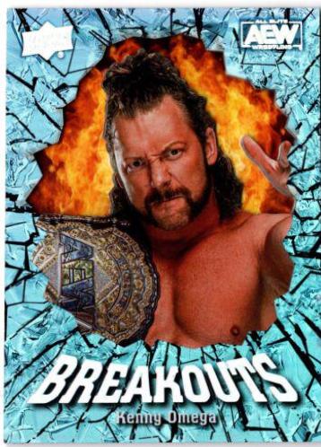 Kenny Omega #BO-29 Wrestling Cards 2022 Upper Deck AEW Breakouts