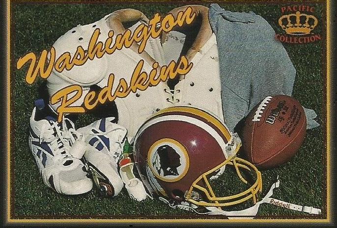 Washington Redskins #30 Football Cards 1995 Pacific Prisms