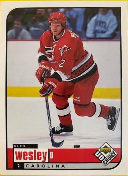 Glen Wesley #41 Hockey Cards 1998 UD Choice