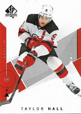 Taylor Hall #10 Hockey Cards 2018 SP Authentic