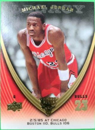 Michael Jordan #48 Basketball Cards 2008 Upper Deck Jordan Legacy