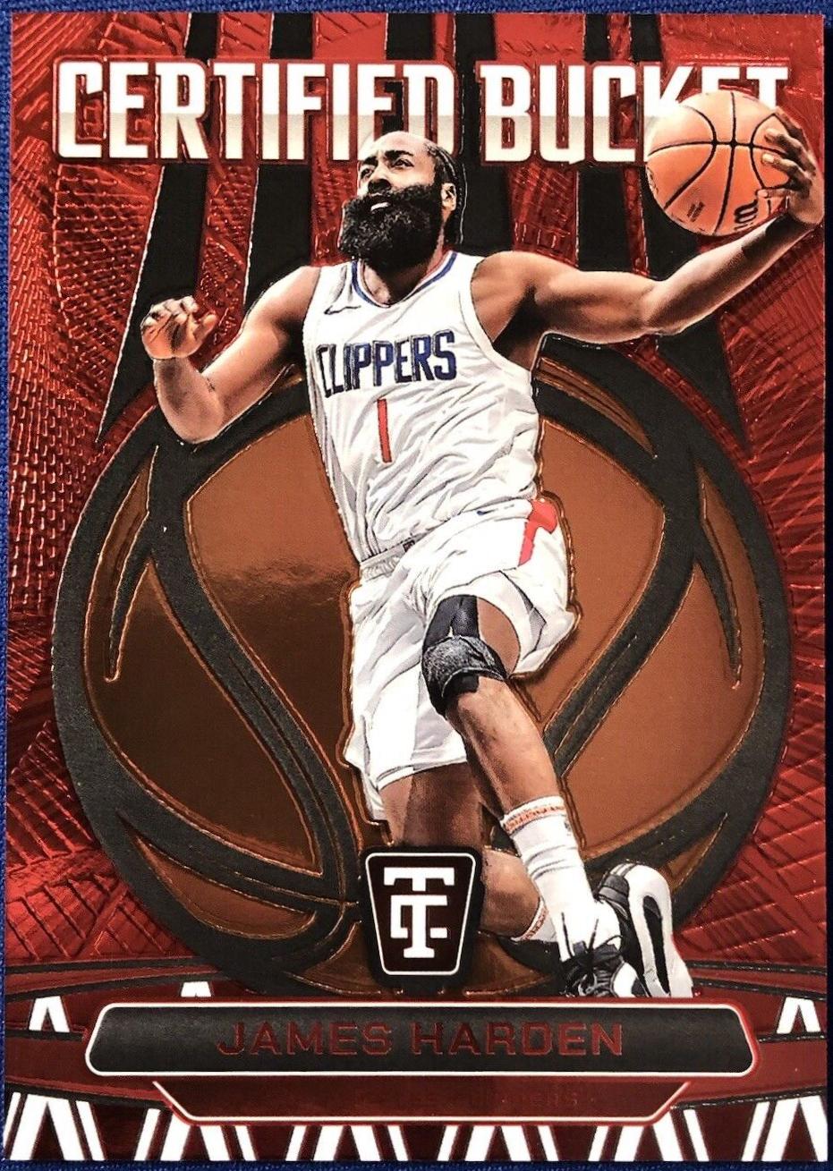 James Harden [Red Mirror] #22 Prices | 2024 Panini Totally