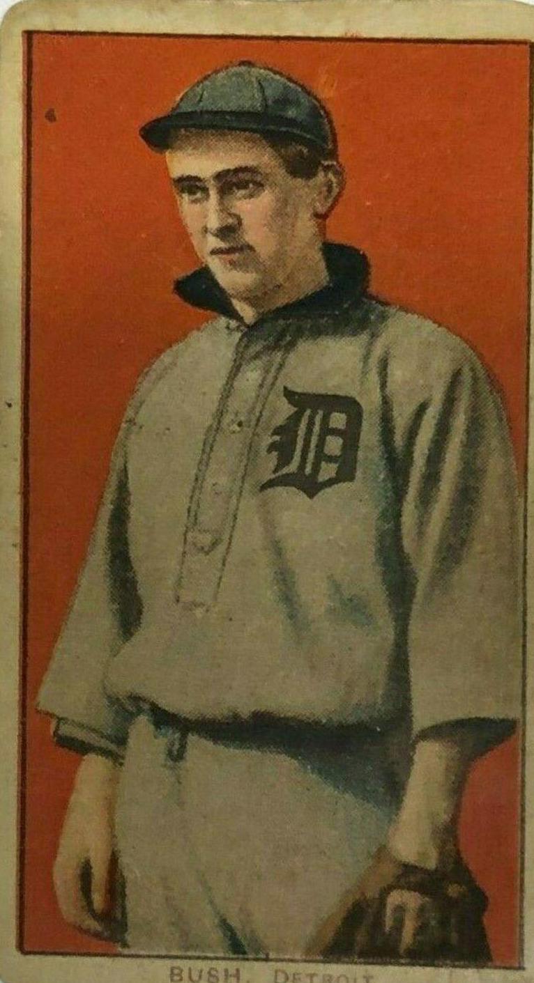 Donie Bush #NNO Baseball Cards 1909 T206 Polar Bear