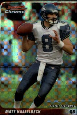 Matt Hasselbeck #9 Football Cards 2003 Bowman Chrome