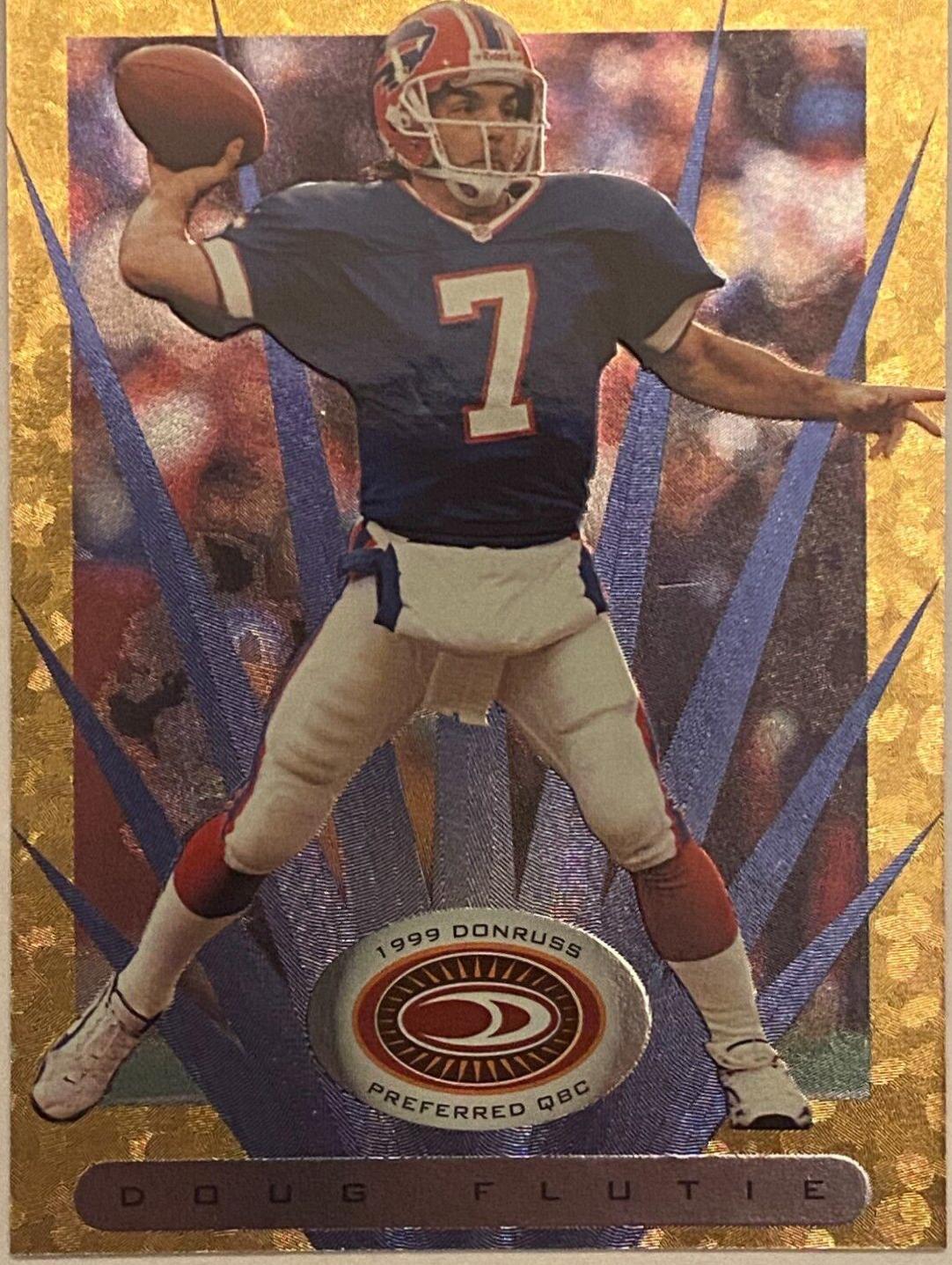 Doug Flutie #89 1999 Panini Donruss Preferred Football