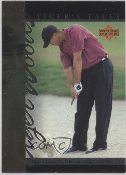 Tiger Woods #TT27 Golf Cards 2001 Upper Deck Tiger's Tales