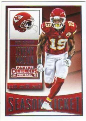 Jeremy Maclin #5 Football Cards 2015 Panini Contenders