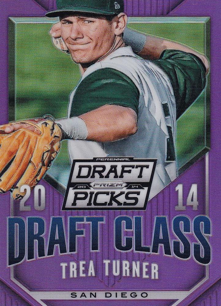 Trea Turner #12 2014 Panini Prizm Perennial Draft Picks Baseball