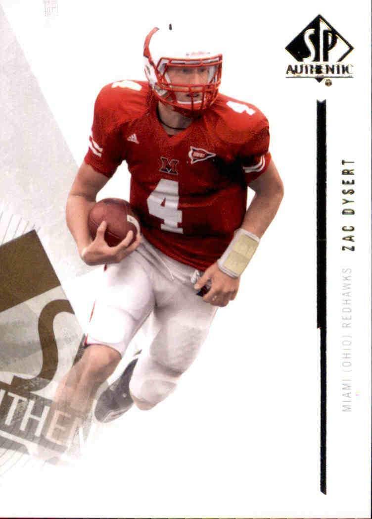 Zac Dysert #14 Football Cards 2013 SP Authentic