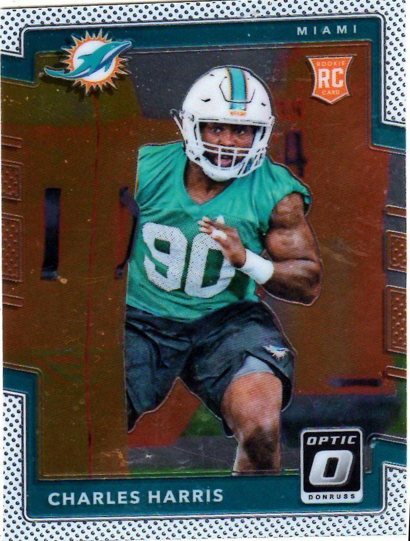 Charles Harris #120 Football Cards 2017 Panini Donruss Optic
