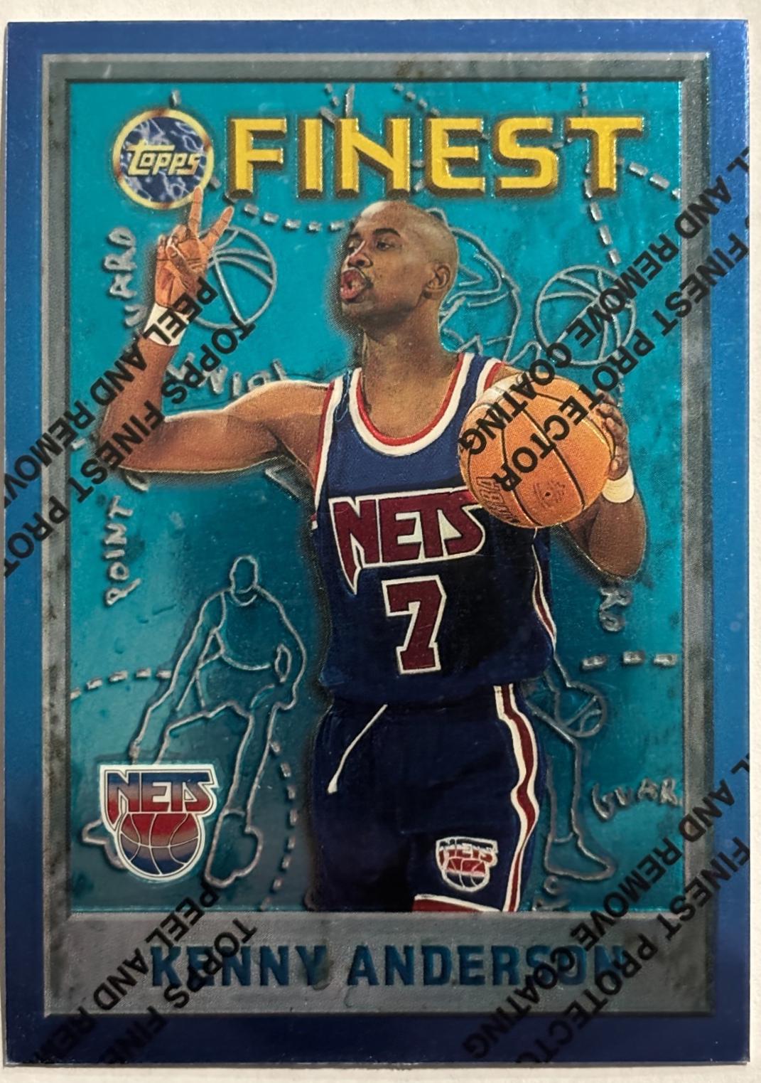 Kenny Anderson #7 1995 Finest Basketball