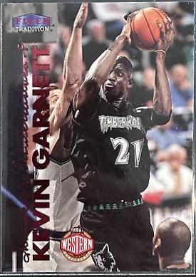 Kevin Garnett #6 Basketball Cards 1999 Fleer Tradition