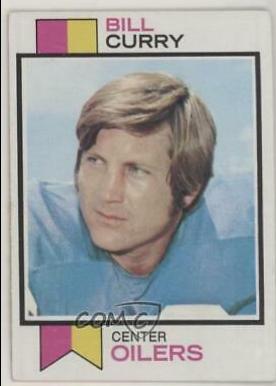 Bill Curry #43 Football Cards 1973 Topps