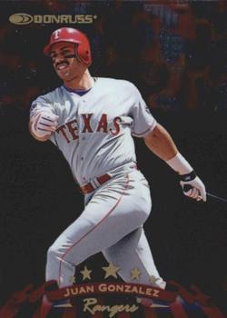 Juan Gonzalez #2 Baseball Cards 1998 Donruss Collection