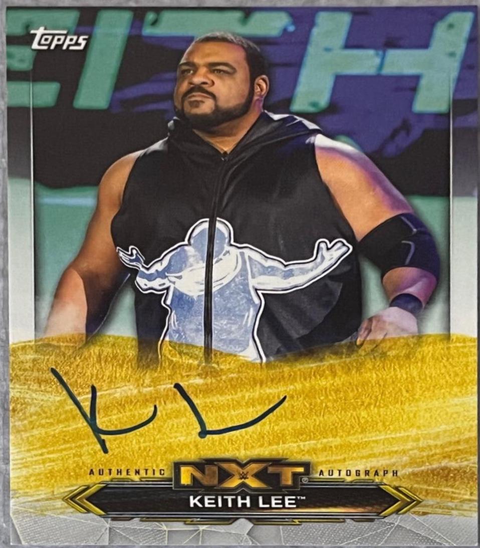 Keith Lee #A-KL Wrestling Cards 2020 Topps WWE NXT Roster Autographs