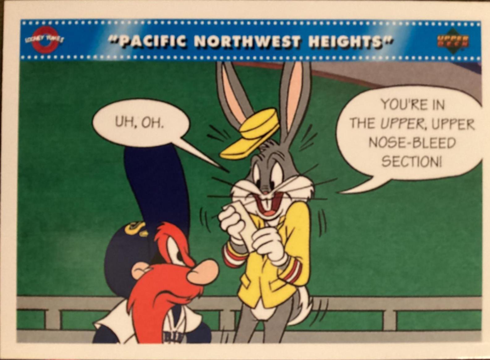 Pacific Northwest Heights #78 Baseball Cards 1992 Upper Deck Comic Ball