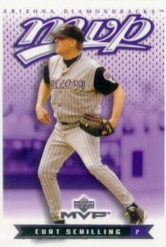 Curt Schilling #10 Baseball Cards 2003 Upper Deck MVP