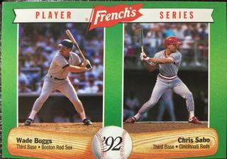 Wade Boggs, Chris Sabo